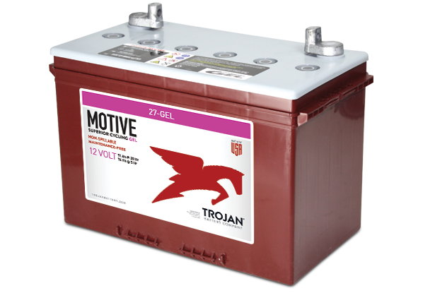 Trojan 27-GEL 12 Volt Deep Cycle Gel Battery  