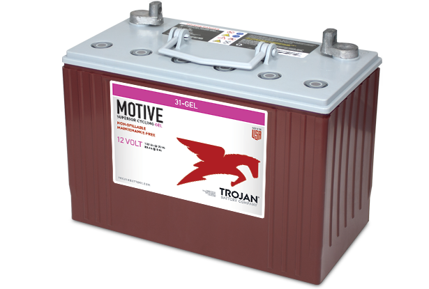 Trojan 31-GEL 12 Volt Deep Cycle Gel Battery   