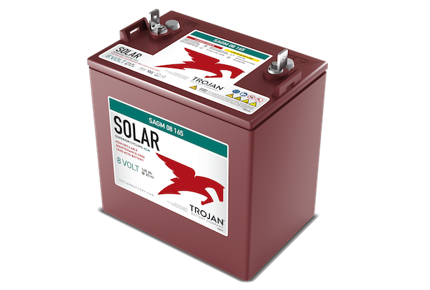 Solar SAGM 08 165 8V AGM Battery