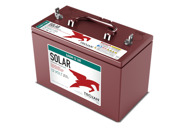 Solar SAGM 12 105 12V AGM Battery