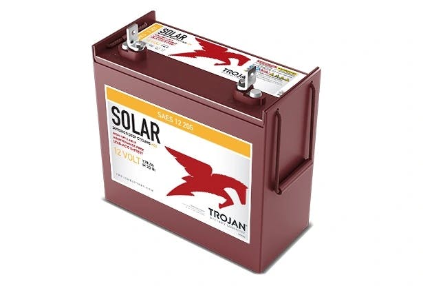 Trojan Battery | Solar SAES 12 205 12V AES Battery